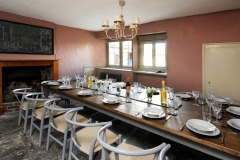 The dining room can be used as a board room for corporate events